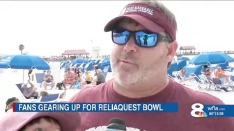 ReliaQuest Bowl brings thousands of fans to Clearwater Beach