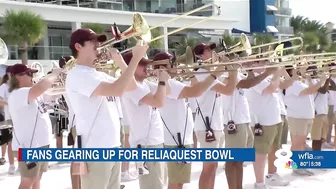 ReliaQuest Bowl brings thousands of fans to Clearwater Beach