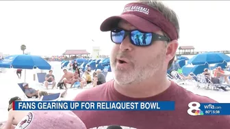 ReliaQuest Bowl brings thousands of fans to Clearwater Beach