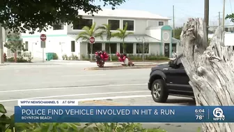 Car used in hit-and-run that seriously injured 70-year-old man in Boynton Beach found