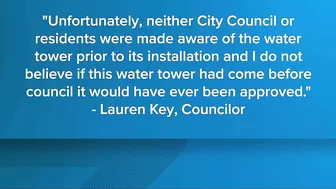 Neptune Beach residents upset after water tank placed without warning