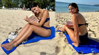 Ananya Panday Shares Some Stunning Shots In Blue Bikini From Her New Year Vacation In Phuket