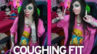 Eugenia Cooney Has Coughing Fit During Stream