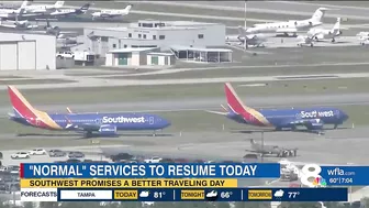 Southwest to return to normal travel for passengers