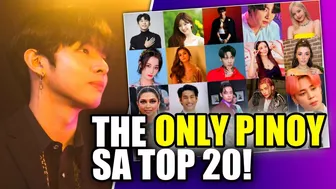 SB19 JUSTIN JOINS BIG NAMES ON TOP SPOTS OF ASIAN CELEBRITY OF THE YEAR 2022!