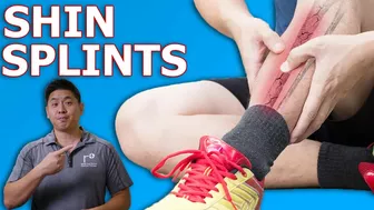 The ONE Stretch You NEED To Get Rid Of Shin Splints | Taught By A Physical Therapist