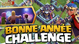 3 ÉTOILES SUR LE NOUVEAU CHALLENGE BONNE ANNÉE 2023 ! Clash of Clans