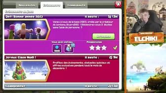 3 ÉTOILES SUR LE NOUVEAU CHALLENGE BONNE ANNÉE 2023 ! Clash of Clans