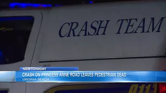 1 dead following auto-pedestrian accident in Virginia Beach