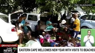 Eastern Cape welcomes New Year with visits to beaches