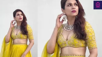 Shraddha Das In New Yellow Bikini