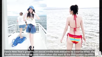 Dara shocks friend with her bikini photo, Sunmi & Bambam interaction; 2ne1 New Year updates!