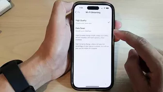 iPhone 14/14 Pro Max: How to Set Apple TV To Stream/Download via Wifi To Use High Quality/Data Saver