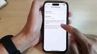 iPhone 14/14 Pro Max: How to Set Apple TV To Stream/Download via Wifi To Use High Quality/Data Saver