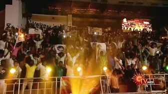 Thalapathy Vijay's Marana Mass Entry at #VarisuAudioLaunch | Sun TV