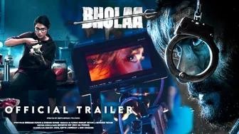 Bholaa Movie Trailer Ajay Devgn की Bholaa फिल्म से खतरनाक लुक हुआ Viral Ajay Devgn Bholaa Movie