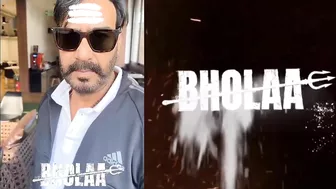 Bholaa Movie Trailer Ajay Devgn की Bholaa फिल्म से खतरनाक लुक हुआ Viral Ajay Devgn Bholaa Movie