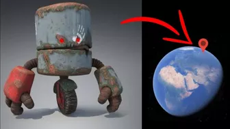 Omg! Found Bad robot PBR 3d model on google earth