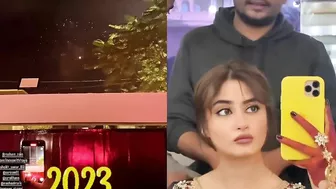 All celebrities Celebrating New Year 2023 saboorali aiman sarah Iqraaziz