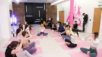 Time to paws: Puppy yoga craze sweeps UK