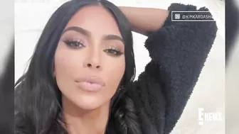 Kim Kardashian Showcases Her Natural Hair on TikTok | E! News