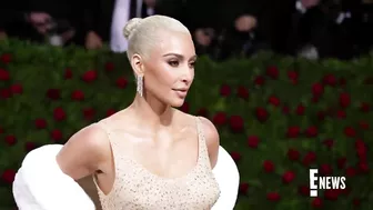 Kim Kardashian Showcases Her Natural Hair on TikTok | E! News