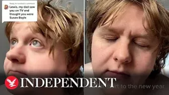 Lewis Capaldi reacts to being mistaken for Susan Boyle on TikTok