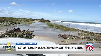 Part of Playalinda Beach at Canaveral National Seashore reopens after hurricane restoration