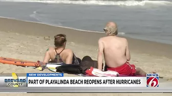 Part of Playalinda Beach at Canaveral National Seashore reopens after hurricane restoration