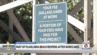 Part of Playalinda Beach at Canaveral National Seashore reopens after hurricane restoration