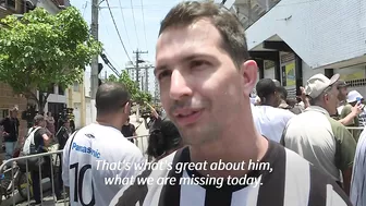 Brazilians stream to Santos to pay tribute to Pele | AFP