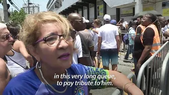 Brazilians stream to Santos to pay tribute to Pele | AFP