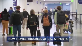 Delays and cancellations close out holiday travel season