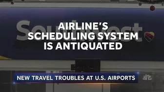 Delays and cancellations close out holiday travel season