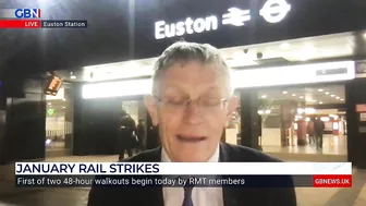 RMT rail strike effects 'will drag on well into Sunday' says travel expert Simon Calder