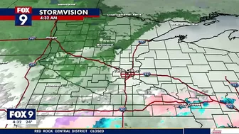 Difficult travel conditions expected in portions of Minnesota on Tuesday