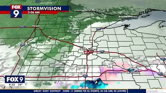 Difficult travel conditions expected in portions of Minnesota on Tuesday