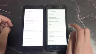 Two Waterproof Phones Incoming Call Oukitel Vs Dexp Gues Models