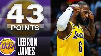 LeBron James Joins MJ In NBA History With Back-To-Back 40+ Point Games | January 2, 2023