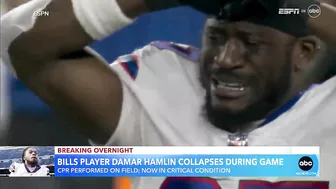 NFL game suspended after Bills player collapses on field l GMA