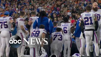 NFL player suffers cardiac arrest during game | Nightline