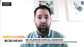 Reporter shares experience seeing NFL's Damar Hamlin collapse mid-game