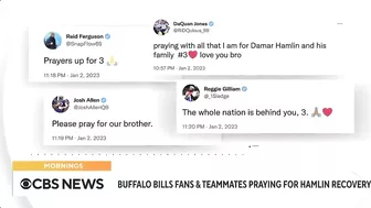 Reporter shares experience seeing NFL's Damar Hamlin collapse mid-game