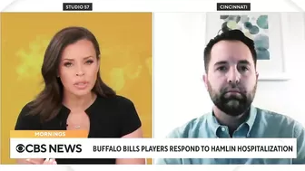 Reporter shares experience seeing NFL's Damar Hamlin collapse mid-game