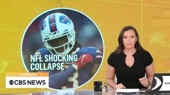 Reporter shares experience seeing NFL's Damar Hamlin collapse mid-game