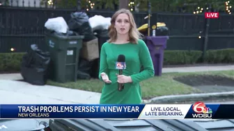 Trash trouble for New Orleans residents stretches into 2023