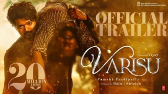 Varisu - Official Trailer | Thalapathy Vijay | Rashmika | Vamshi Paidipally | Dil Raju | S.Thaman