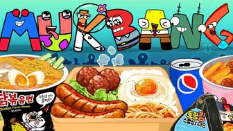 Convenience Store Food SPONGEBOB MUKBANG but it is Alphabet PARODY COMPILATION (Animation)