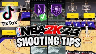 NBA 2K23 Shooting TikToks You Need to Watch ! 2kLabs Tik Tok Compilation 2022