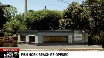 Fish Hoek beach re-opens, parts of Gordons Bay beach remain closed